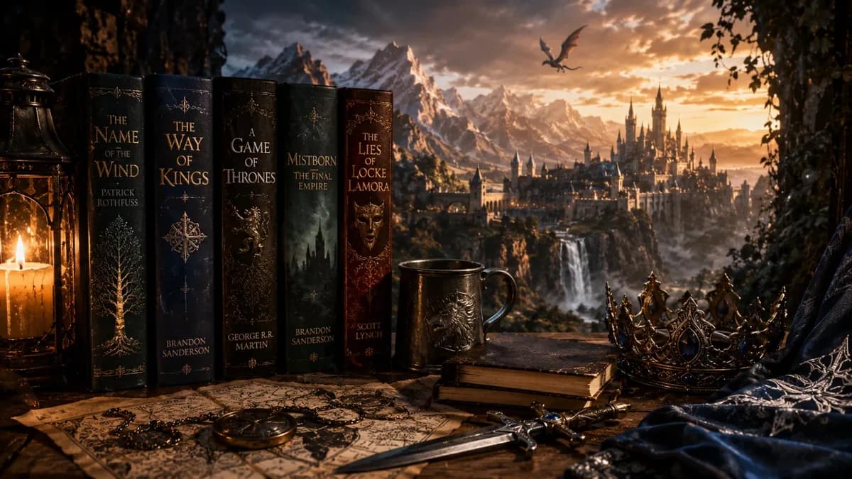 Best Fantasy Books for Adults in 2026