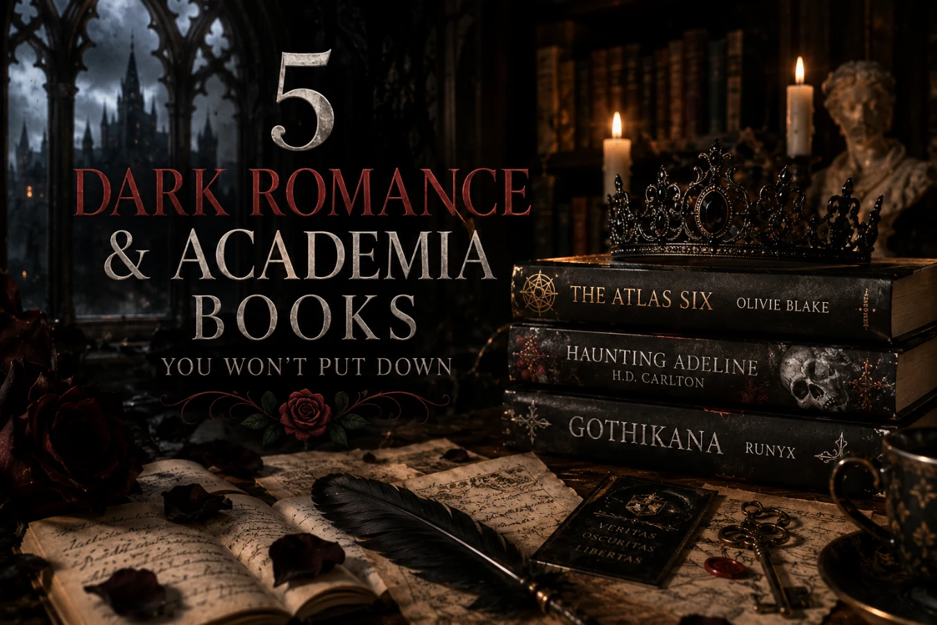 5 Dark Romance and Academia Books You Won't Put Down
