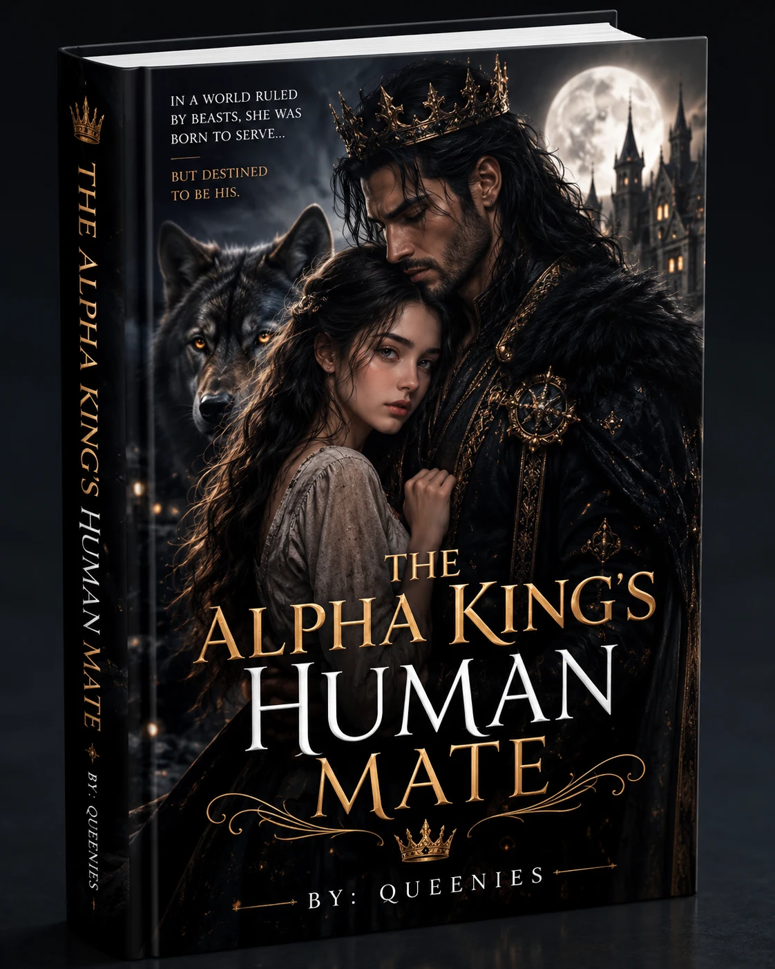 The Alpha King's Human Mate cover